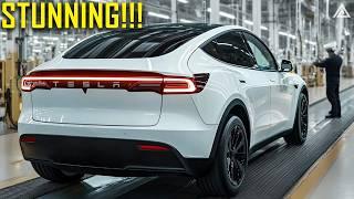 Hundreds of New Telsa Model Y ‘Juniper’ 2025 Spotted. Elon Musk Confirms 3 HUGE CHANGE First Time