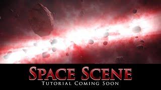 Space Scene  Tutorial Coming Soon