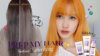 how to บำรุงผมก่อนหลัง ฟอก + ทำสี  Review Dr.PONG Hair Core  sherrypim