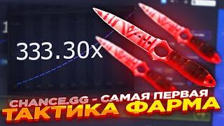 CHANCE.GG - САМАЯ ПЕРВАЯ ТАКТИКА ФАРМА ​ ПРОВЕРКА НОВОГО САЙТА халява + промокод на 0.5$