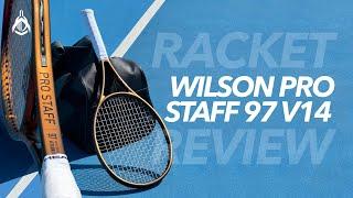 Wilson Pro Staff 97 v14 The Last Racket of Roger Federer Review by Gladiators