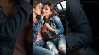 jeans kiss #shotrs #fashion #artificialintelligence #love