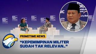 Prabowo Berjanji Tidak Gunakan Gaya Kepemimpinan Militer