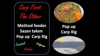  Method feeder ..Sazan takım..Pop up  Carp Rig