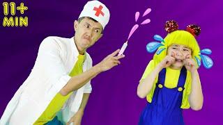 Sick Song + Miss Polly Had a Dolly + More  Nursery Rhymes & Kids Songs  Tai Tai Kids