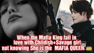 Taehyung FF When the Mafia King fall in Love with Childish girl not knowing she is Mafia queen pt-1