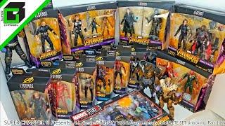 Every AVENGERS INFINITY WAR Marvel Legend Complete set and Complete video