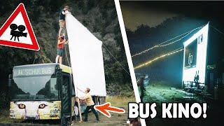 We are building a huge drive-in cinema - service bus conversion #1