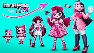 Monster High ¡Draculaura está creciendo 30 DIYs para LOL OMG