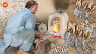 Amazing Process of making Hand Sickles  Blacksmithing projects