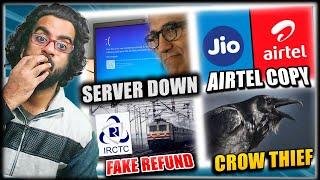 Microsoft Server Down Airtel Copying Jio Again FBI Unlock Samsung Phone Fake IRCTC Refund Website