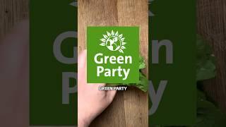 UK Political Party Plates  Green Party