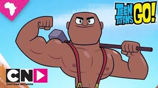 Teen Titans Go  Tall Tale of John Henry  Cartoon Network Africa