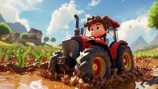 Leos Mighty Tractor Adventure  Fun Farm Songs for Kids