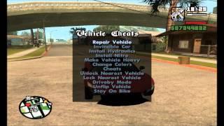 Gta San Andreas Cheat Menue Mod einfügen Deutsch