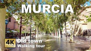 Murcia - Old Town City Сenter Spain - Walking tour 2023 4k 60 fps