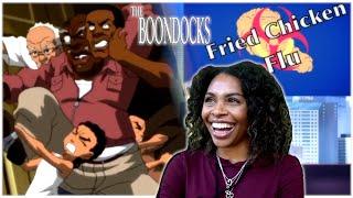 THE FRIED CHICKEN FLU  THE BOONDOCKS SEASON 3 EPISODE 13 REACTION