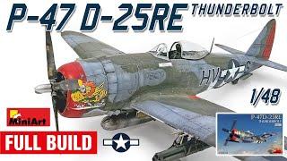 P-47 D-25RE Thunderbolt Miniart 148
