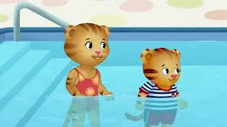 Daniel Tiger Follow The Rules To Stay Safe At The Pool.