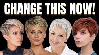 5 Short Hair Hairstyle Hacks That Will Change Your Pixie Haircut FOREVER  #shorthair #hairstyle