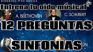 12 PREGUNTAS de MÚSICA CLÁSICA ESPECIAL SINFONIAS