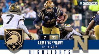 ARMY vs NAVY 2019 Highlights Malcolm Perry has a historic performance to snap streak  CBS Sports