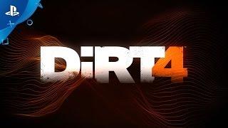 DiRT 4 - Announce Trailer  PS4