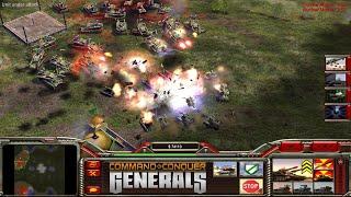 C&C Generals - 1 vs. 7 Brutal Enemies on Fortress Avalanche China