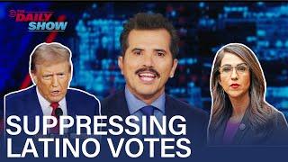 John Leguizamo Breaks Down the SAVE Act and Latino Voter Suppression  The Daily Show