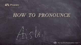 How to Pronounce Aisling According to AISLING BEA