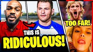 Logan Pauls FURIOUS w Dillon Danis Jon Jones on Stipe Miocic Ronda Rousey UFC 300 HUGE UPDATE