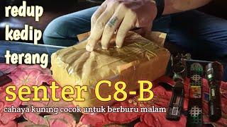 Unboxing senter laser senapan angin cocok untuk malam hari