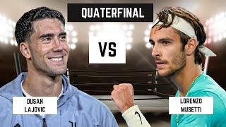 ATP LIVE LORENZO MUSETTI VS DUSAN LAJOVIC ATP UMANG 2024 TENNIS PREVIEW STREAM