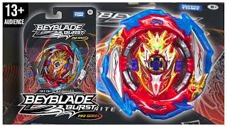 NEW PRO Infinite Achilles Dimension 1B Beyblade Burst Pro Series Review MOLD 1