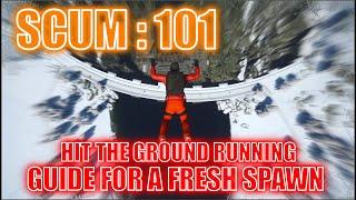 SCUM 101  From fresh spawn to chad Fastest method. SCUM Guide #scum #scumgame #scumsurvival #howto