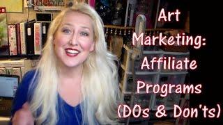 Art Marketing Should you be an Affiliate?