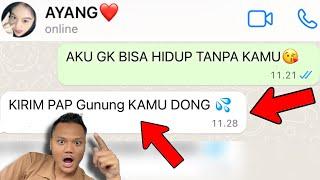 Baca chat bocil sama pacar nya sampe minta Pap BOBA