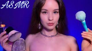 ASMR Lull you with soft Brushes Убаюкаю тебя Кисточками