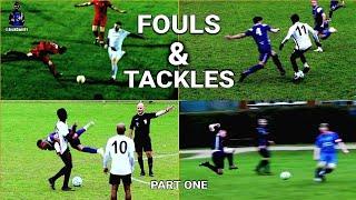 Fouls Tackles & Football Drama Part 1‼️  Sunday League & Non League Compilation 