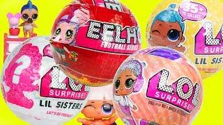 LOL SURPRISE Glitterati Open FAKE Custom DOLLS Series 4 Glam Glitter Toys for Kids  ToyEggVideos