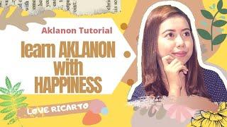 AKLANON  WORDS TUTORIAL 102