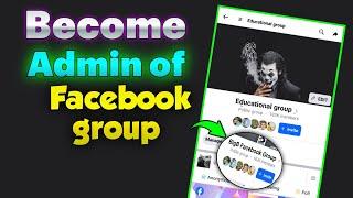 How to become admin of any Facebook group  2024 claim fb group without admin  fb group