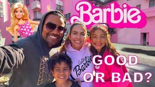 DO WE REGRET SEEING THE BARBIE MOVIE? - A FAMILY VLOG