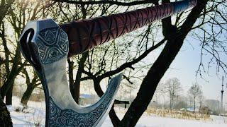 Viking’s axe with his own hands.Топор Викинга Своими Руками