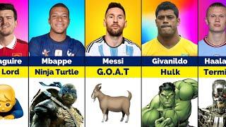 Nicknames of Famous Footballers