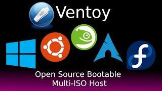 Ventoy - Open Source powerful application allowing you to easily add multiple ISOs to boot from.