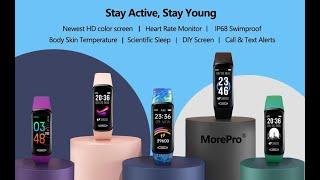 MorePro V101 health fitness tracker