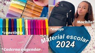 MEU MATERIAL ESCOLAR 2024