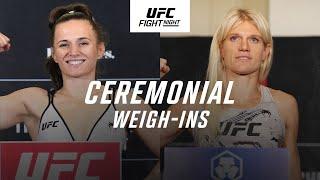 UFC Atlantic City Ceremonial Weigh-In