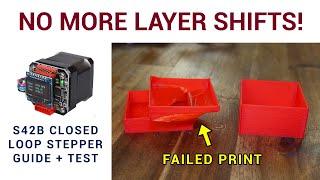 S42B closed loop stepper motors - No more layer shifts